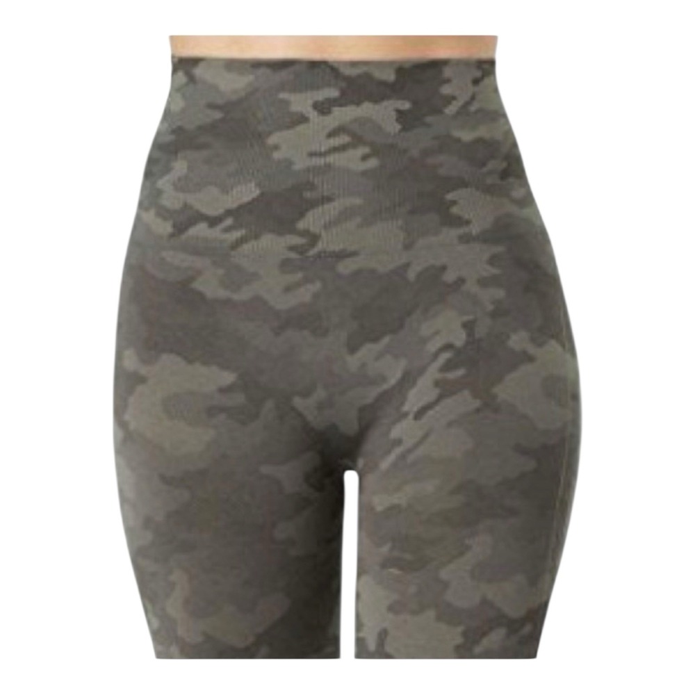 Spanx Leggings‎ Women's 1X Brown Camo Look At Me Now Seamless Shaping - Picture 3 of 13
